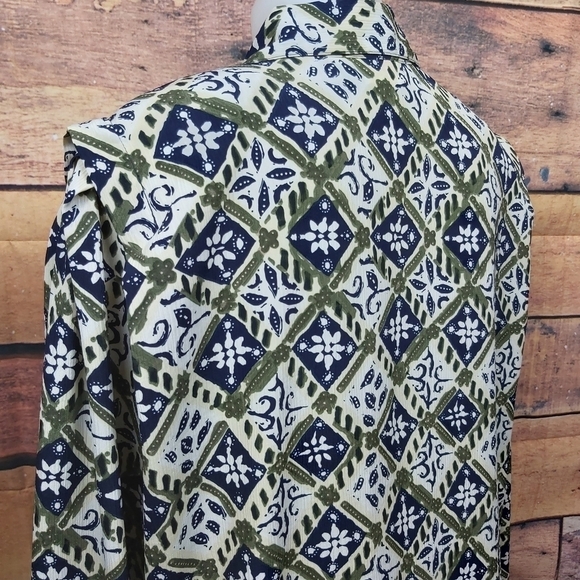 VINTAGE dress shirt size large button down - Picture 6 of 8